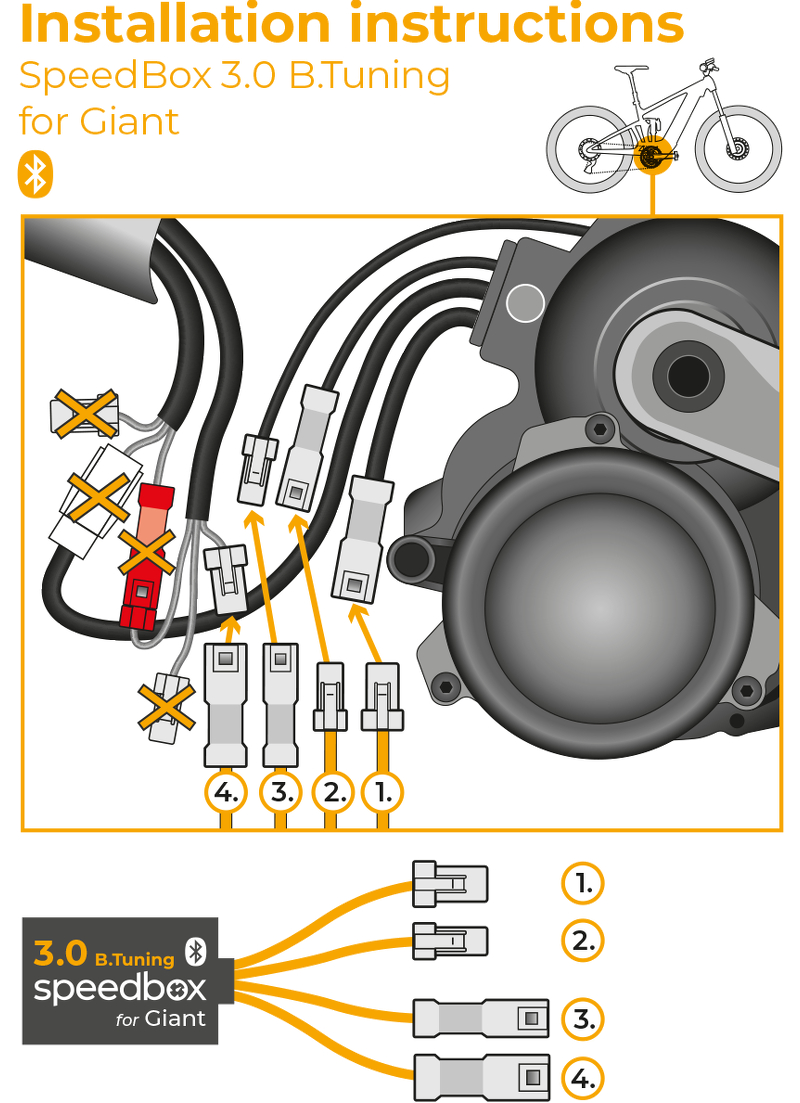 Chip SpeedBox 3.0 B.Tuning Dla Giant - Rowertour.com